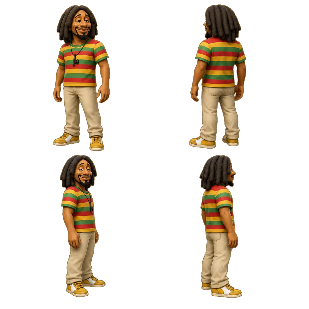 Главный персонаж Rasta Mafia Island